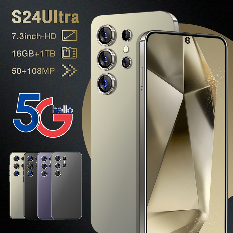 2026 версия S24 Ultra 5g 16Gb/1Tb Dual Sim-карта мобильный телефон 65 Вт десятиядерный 6,8 дюймов 8000 мАч новый 256Gb Global Lte/5G Band