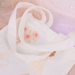 Fashion Medium Custom Sublimation Linen Tote <b>Bags</b> for <b>Women</b> Shopping <b>Bag</b> for Grocery Travel <b>Beach</b> Shoulder Handbags for <b>Women</b> - Product Image 5