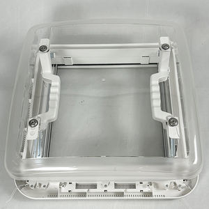 Claraboya RV23SL para autocaravana, 400 x 400 mm, ventana de techo cinereada, motor ASA, vidrio, material plástico, claraboya de - Product Image 4