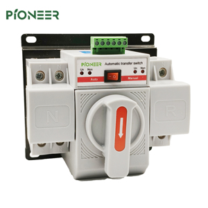 <span class=keywords><strong>Dual</strong></span> Power 2P 63A 220V 230V Generador automático Interruptor de transferencia Controlador ATS Dispositivo eléctrico Interruptor para uso doméstico - Product Image 2