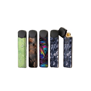 Fashionable Colorful Portable Cigarette <b>Lighter</b> USB Rechargeable Battery <b>Windproof</b> Flameless Design Reusable for Daily - Product Image 3