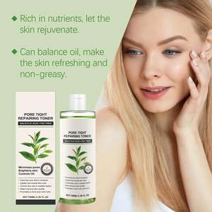 Tónico Reparador de Poros de Té Verde OEM 100 ml Control de Grasa Calmante Apto para Piel Grasa y Mixta Uso Diario - Product Image 4