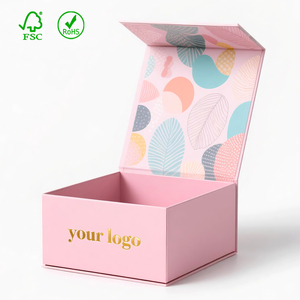 Tùy Chỉnh Sang Trọng Từ Hộp Quà Tặng Bao Bì Matte Cứng Nhắc Giấy Các Tông Màu Đen Có Thể Gập Lại Bao Bì Hộp Coffret Cadeau - Product Image 2