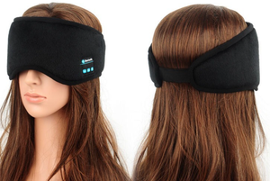 Masque de sommeil personnalisable Bluetooth avec musique et microphone, bandeau musical, cache-yeux, écouteurs de sommeil, bandeau de sommeil noir - Product Image 5