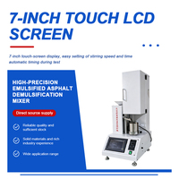 Mixer Demulsifikasi Aspal Emulsi Presisi Tinggi Berbahan Baja Anti Karat dengan Layar Digital Otomatis untuk Laboratorium
