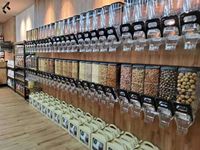 Distributeur de céréales par gravité ECOBOX en plastique pour aliments en vrac