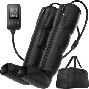 Masajeador de Piernas Profesional con Compresión de Aire, Sistema de Recuperación Secuencial con Control de Tiempo - Product Image 1