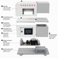 Table de vibration pour mortier de ciment ISO 679 EN 196-1, équipement de laboratoire numérique à écran tactile pour essais de ciment, vente directe usine