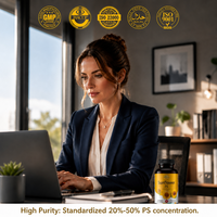 Complément Cérébral Liposomal PS Végétalien de Qualité Clinique en Capsules Molles pour Professionnels et Athlètes de Haute Performance – Approvisionnement OEM en Gros