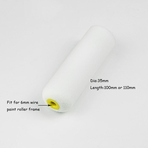 <span class=keywords><strong>Rouleau</strong></span> à <span class=keywords><strong>peinture</strong></span> miniature en <span class=keywords><strong>mousse</strong></span> haute densité de 4 pouces pour <span class=keywords><strong>peinture</strong></span> à l'eau - Product Image 3