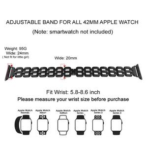 <span class=keywords><strong>2020</strong></span> nuevo encanto de acero inoxidable metal correa de reloj de <span class=keywords><strong>Apple</strong></span> para <span class=keywords><strong>Apple</strong></span> <span class=keywords><strong>Watch</strong></span> serie 5 banda - Product Image 3
