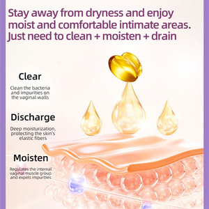 Kapsul Pengencang Vagina untuk Wanita dengan <span class=keywords><strong>Herbal</strong></span> Alami & Ekstrak Tumbuhan - Detoks, Menutrisi & Melembapkan, Mengecilkan Vagina - Product Image 5