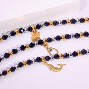 Venta al por mayor bohemio verano hecho a mano <span class=keywords><strong>ajustable</strong></span> para <span class=keywords><strong>pulsera</strong></span> multi-hebra con cuentas coloridas bajo MOQ acero inoxidable - Product Image 2