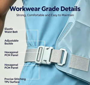 Chaleco Refrigerante Reutilizable con Material de Cambio de Fase PCM <span class=keywords><strong>para</strong></span> Enfriamiento Corporal Post-Entrenamiento, Alivio del Calor <span class=keywords><strong>para</strong></span> Entusiastas del Gimnasio y el Fitness - Product Image 5
