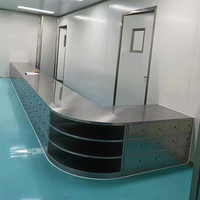 Salle blanche modulaire haute résistance personnalisable pour l'industrie pharmaceutique