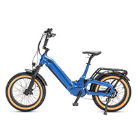 750W Fat bike vélo électrique gros pneu super ebike vélo électrique à suspension complète