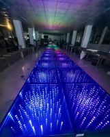 Luces LED 3D Infinity para Pista de Baile, Luces de Escenario Abyss, Luces para Bodas, Fiestas, Clubes, Espectáculos, Eventos, Starlit