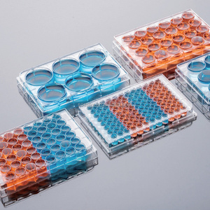 Luoron trong suốt 12 giếng di động tấm phòng thí nghiệm Nguồn cung cấp nhựa dùng một lần vô trùng microplate di động văn hóa tấm - Product Image 1