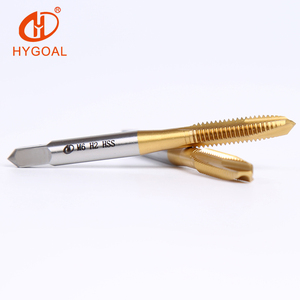 Machuelo de Roscar de Acero Rápido <span class=keywords><strong>HSS</strong></span> con Recubrimiento de Titanio, Machuelo de Roscar de Flauta Recta Personalizado de Fábrica - Product Image 2