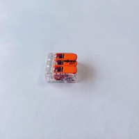 Connecteur de fil de connexion rapide à 3 broches original de haute qualité 221-413