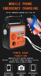 Mini xách tay năng lượng mặt trời Bộ dụng cụ chiếu sáng sạc AC sạc điện thoại di động sạc với giá tốt đẹp nhà năng lượng mặt trời hệ thống năng lượng cắm trại đèn - Product Image 5