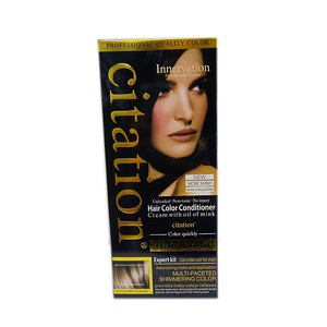 Trích dẫn màu tóc dầu gội chất tự nhiên hữu cơ hóa chất màu miễn phí thuốc nhuộm tóc dầu gội đầu - Product Image 4