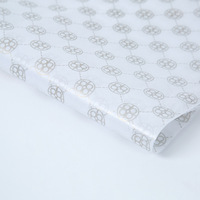 Custom Logo Printed Wholesale Gift Packaging Shoe Pack Paper Thin Tissue Wrapping Paper Sheets Silk Paper