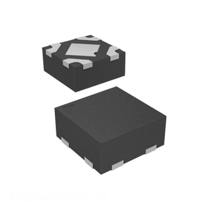 Composants électroniques de gestion de l'alimentation (PMIC) MIC5366-2.7YMT TR 4 UDFN à contacts apparents, 4 TMLF, en stock - Product Image 1