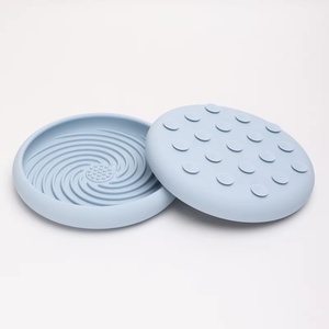 Wholesale Custom Eco-Friendly Travel Food Grade Silicone Slow Feeder Pet Dog Bowl - Product Image 4