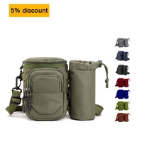 Sac à bandoulière multifonctionnel en tissu Oxford pour hommes nouvelle mode bouteille d'eau taille sac banane sac de sympathie