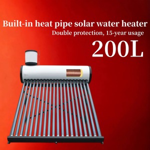 Colector Solar de Tubos Evacuados de Último Diseño con Acero Inoxidable para Uso Doméstico y Hotelero, Ahorro de Energía, Sin Presión, Venta al Por Mayor - Product Image 1
