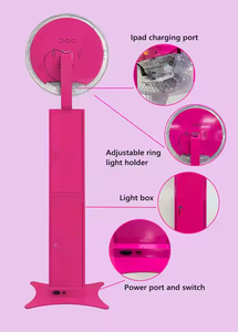 جهاز محمول DSLR Salsa iPad معكوسة 3 قطع مع حقيبة جهاز iPad متوافق مع 2 مع فلاش مدمج - Product Image 4