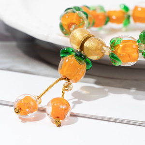 Handmade Iron Natural Stone <b>Necklace</b> with Headscarves for Yoga Room - Product Image 4