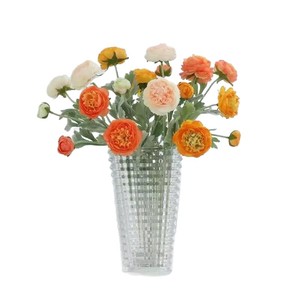 Flores Artificiales de Seda de Loto, Ramos Simulados, Decoraciones para Sala de Estar y Mesa de Comedor, Adornos Florales, Arreglos Florales - Product Image 5