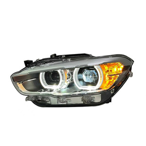 Per Modelli <span class=keywords><strong>BMW</strong></span> Serie <span class=keywords><strong>1</strong></span> <span class=keywords><strong>F20</strong></span> 15-18: Gruppo Ottico Faro con Indicatore di Direzione a LED - Da Modifica Base a Modifica di Alta Gamma - Product Image 3