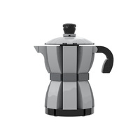 BZ-0196 Bloques de Construcción Creativos con Forma de Cafetera Moka, 191 Piezas, Ladrillos de Simulación de Cafetera, Modelo Coleccionable, Regalo