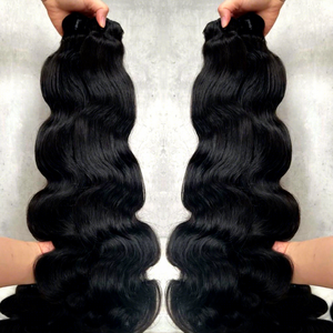 Paquete de ondas naturales crudas de la mejor calidad Paquetes de cabello crudo <span class=keywords><strong>ondulado</strong></span> con cutícula alineada Cabello vietnamita crudo <span class=keywords><strong>para</strong></span> extensiones de cabello humano - Product Image 1