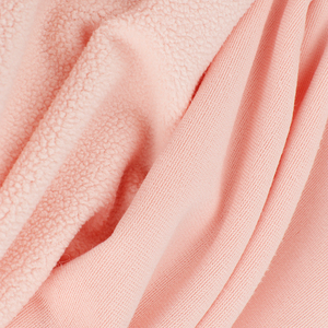 Chaîne latérale à bois ondulé, 180gsm, en polyester Spandex, vêtement molletonné, tissu <span class=keywords><strong>polaire</strong></span>, teint - Product Image 3