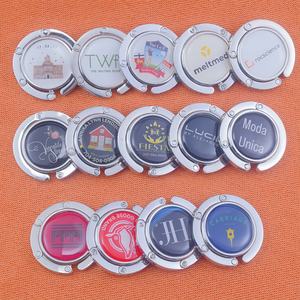 Support <span class=keywords><strong>de</strong></span> sac pliable magnétique en métal personnalisé pour usine OEM avec autocollant époxy « shop with Zubss » en alliage <span class=keywords><strong>de</strong></span> zinc - Product Image 6