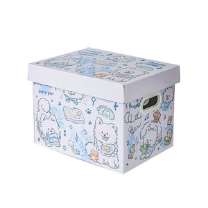 Boîte de rangement en carton rigide recyclé écologique personnalisée de grande taille, boîte d'emballage cadeau de haute qualité pour vêtements, chaussettes, livres - Product Image 2