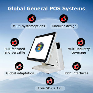 Android POS1618P, el Sistema POS Táctil Blanco de 15 Pulgadas Más Económico, con Computadora POS Táctil, Caja Registradora con Pantalla de Precios - Product Image 4