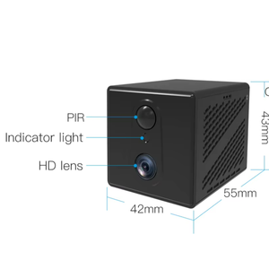 Mini Home CCTV Camera Full HD 1080P pin trong nhà hoạt động tầm nhìn ban đêm Camera an ninh mạng theo dõi chuyển động 4 gam Sim Thẻ IP - Product Image 1