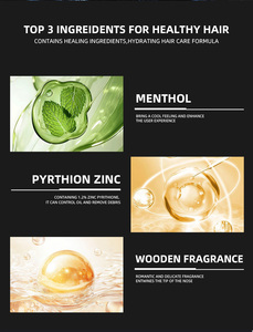 メンズオイルコントロール・フケ防止リフレッシュペパーミントリキッド 研究開発フォーミュラ（オイリーヘア用） - Product Image 3