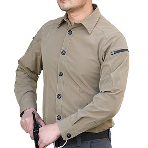 जापानी ऑस्ट्रियन ऊन प्लस आकार थोक सस्ते लंबी आस्तीन पुरुषों के सूट शर्ट व्यवसाय पेशेवर टर्टलनेक आकस्मिक कपड़े - Product Image 1