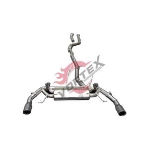 Escape Catback VORTEX SUS304 Valvetronic para BMW G01 X3/G02 X4 2.0T/3.0T 2019-2024, Puntas Cuádruples Deportivas, Instalación Directa - Product Image 1
