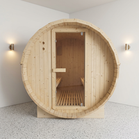 Ruang Sauna Ukuran Khusus yang Cocok untuk Vila, Hotel, dan Pusat Kebugaran, Pemasangan di Dalam Ruangan yang Praktis
