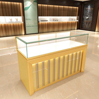 Vitrine de présentation de haute qualité en métal et verre pour lunettes de soleil, montres et bijoux, pour exposition de bijoux