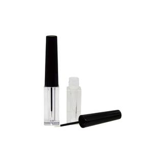 Tube de Crayon pour les Yeux avec Brosse, Tube de Crayon pour les Yeux Rétractable Vide, Bouteille de Crayon pour les Yeux en Plastique, Bouteilles Vides pour les Yeux, Cils - Product Image 1