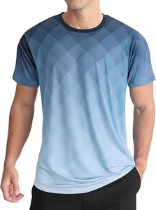 T-shirt de sport léger pour homme, respirant, à séchage rapide, anti-transpiration, extensible dans quatre directions, idéal pour la course à pied et l'entraînement en salle de sport - Product Image 2