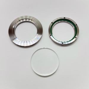 Raccord de <span class=keywords><strong>tube</strong></span> sanitaire à bride en acier inoxydable verre de vue sous vide pour réservoir et navire - Product Image 5